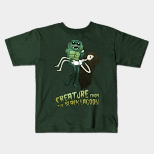 Creature From the Black Lagoon Kids T-Shirt